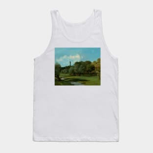 La Bretonnerie in the Department of Indre by Gustave Courbet Tank Top